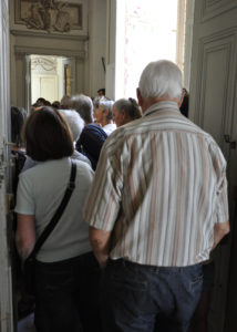 Beaucoup de monde dans toutes les salles